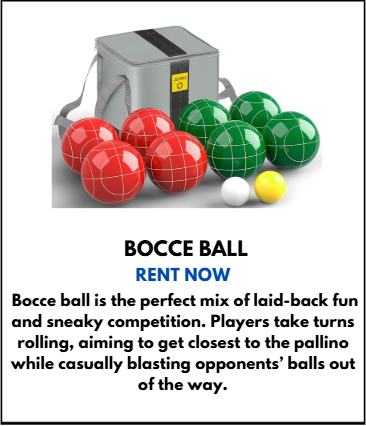 BOCCE DISPLAY
