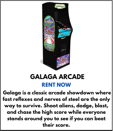 GALAGA ARCADE DISPLAY 1