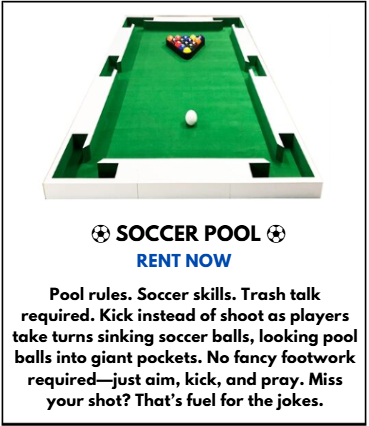 SOCCER POOL DISPLAY 1